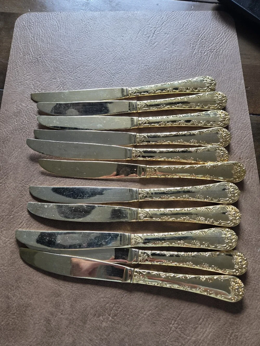 Wm Rogers elegant gold